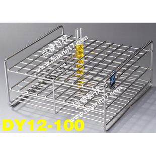 不锈钢试管架12-100适合Φ9、Φ10、Φ11、Φ12试管100个孔