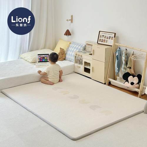 乐婴坊宝宝爬行垫可折叠xpe婴儿加厚爬爬垫儿童家用垫子泡沫地垫