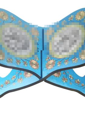 供应大号彩色书架简易小巧阅读架木材质