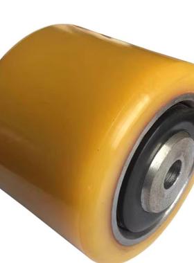 永恒力电动托盘搬运叉车配件ERE120前轮承载轮子聚氨酯轮82*70-20