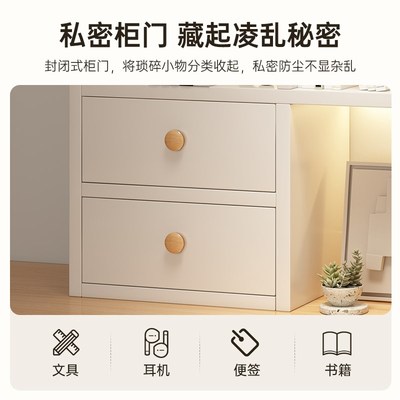 现货速发书架桌面置物架学生家用书桌小型书柜办公室桌上多层收纳
