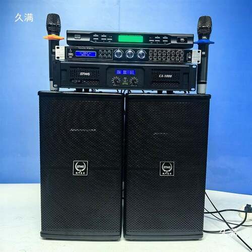 1寸KTV会议室音音响装舞蹈家庭客厅卡拉OK套D10家庭娱乐Hif0i箱