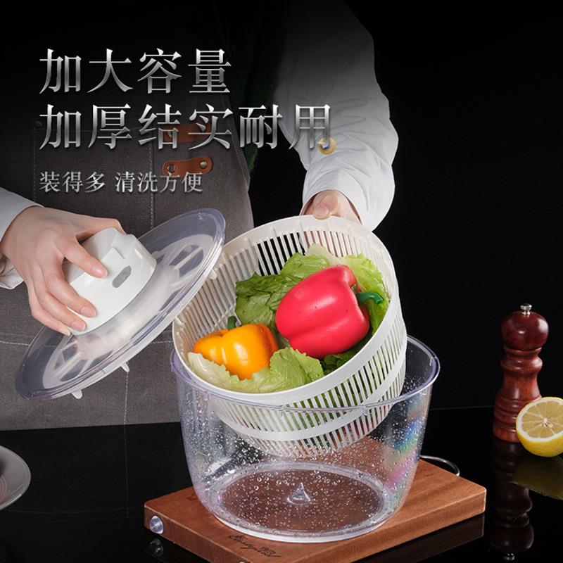 跨境触摸水式电动脱水器沥篮洗一菜脱二合SM触摸式脱水器蔬菜沙水