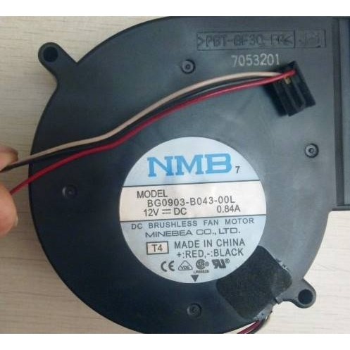 NMB 美蓓亚 BG0903-B054-000 24V 0.64A CPU散热鼓风机离心风扇