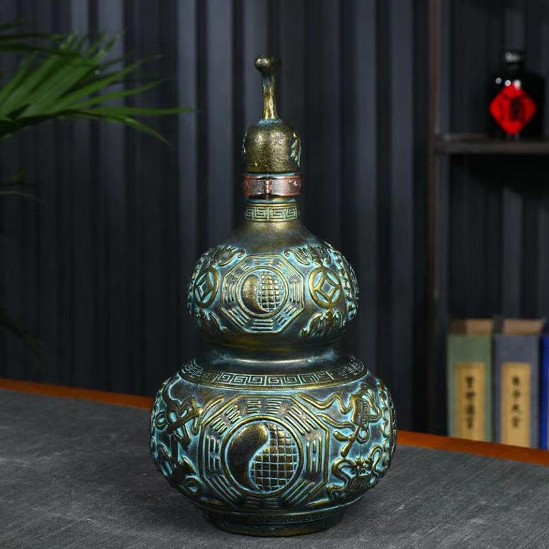 罐酒瓶葫酒壶斤装空仿古芦小酒坛子密封家用AL829778创意酒缸
