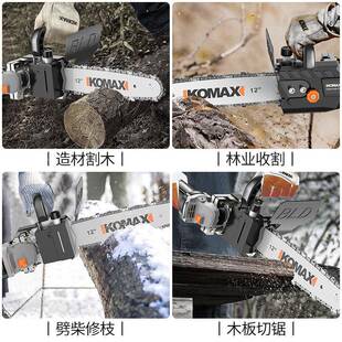 电锯链锯家用柴125电多锯木工功小型迷你手持切割伐能 角磨机改装
