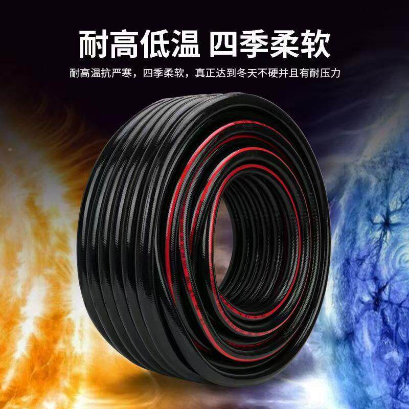 蛇皮管家用线水管1寸4分6分管花软园管网纹管绿三胶二管pvc0122园