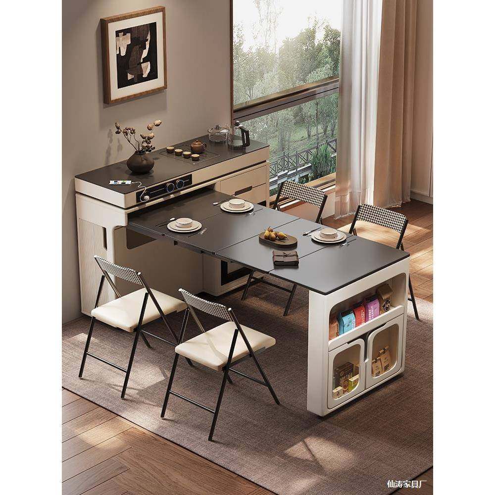 户20桌25多244餐边柜岛台餐一体家用可伸缩折叠小型功能吧导倒台,住宅家具,餐边柜,淘宝优惠券,粉丝福利购,淘宝优惠卷