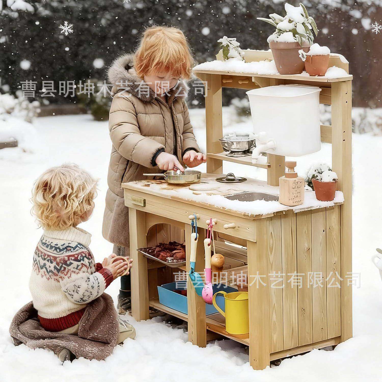 儿童木质玩具户过家仿真外厨房厨家具摆件架花架置物角色-模拟宝,收纳整理,书桌收纳置物架,淘宝优惠券,粉丝福利购,淘宝优惠卷