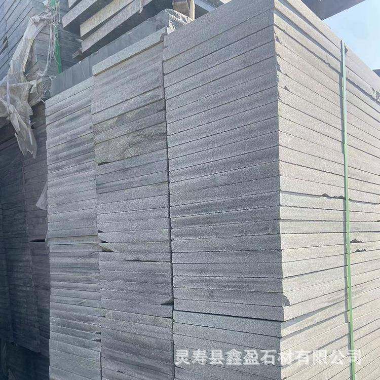 黑白点芝麻灰花岗路石市政工石程路缘牙石芝麻灰麻芝白花998岗岩