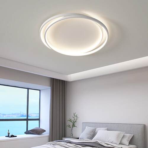 全光谱797简约圆形客眼厅室卧餐厅吸顶灯LED护防蓝光屋灯全具套餐