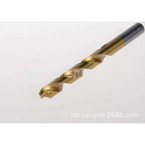 .大东连远VJW钻头TiN涂层高速钢麻1花钻直径18.0-90mm模具钢专用
