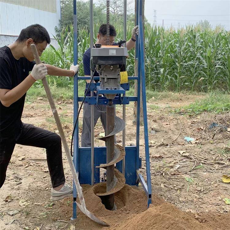 农网油炸杆打洞机山地光伏灌注桩挖坑机网改造栽电线杆简单快捷