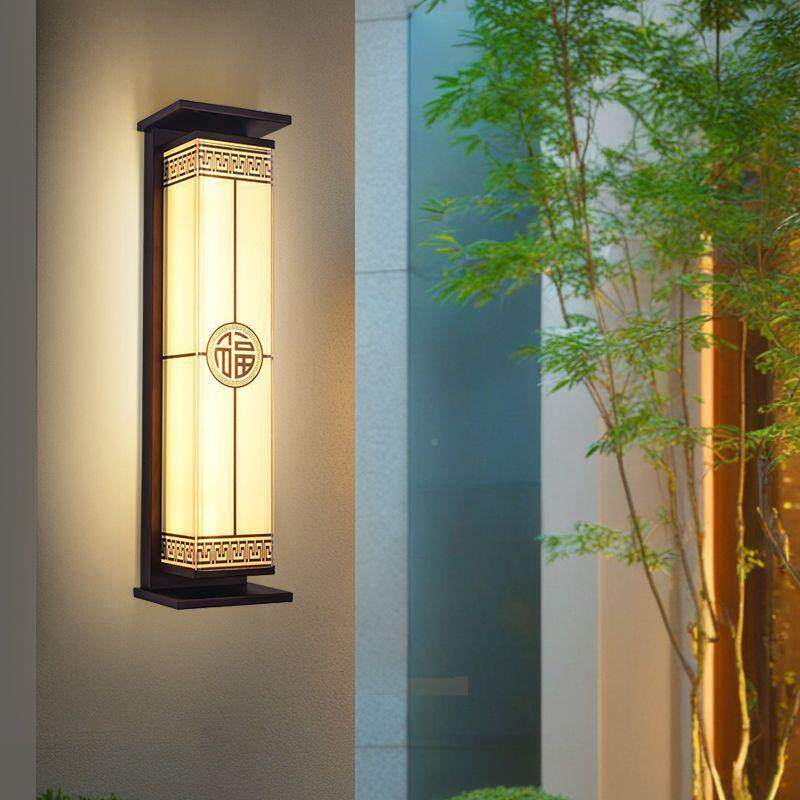 太阳能壁灯现代中水式别户墅庭院大门壁壁挂见详情灯阳台围墙灯外
