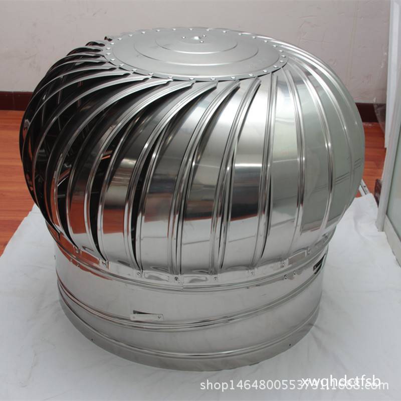 小型不锈钢屋顶排气风帽风球工厂无动力低噪音一体风帽安装方便