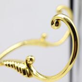 档欧式 高卧室金色衣帽架挂衣青钩实木543落地衣衣架仿古古铜帽架