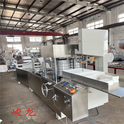 酒店一次性毛巾浴巾折叠机  理发店用美发巾设备纸浆折叠全自动