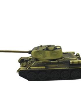 新款合金坦克车锌金属装甲车军事彷真模型铁艺创意特色工艺品摆件