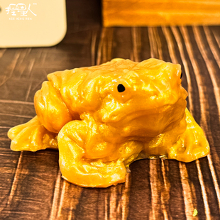 捏星人【癞蛤蟆】硅胶捏捏乐 仿真动物搞笑解压玩具 默认微瑕