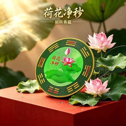 老傅推荐卫生间净秽荷花牌饰品