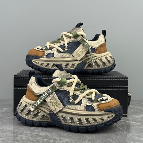 厚底老爹鞋男2026新款男士增高鞋