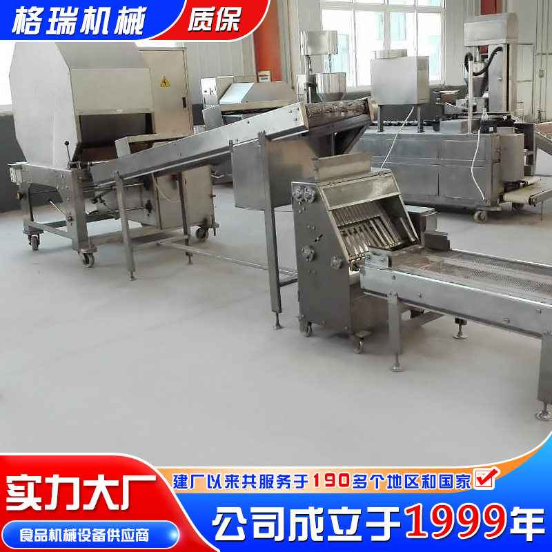全自动商用多功能春饼机卷饼机 圆形直供春卷皮机械流水线设备