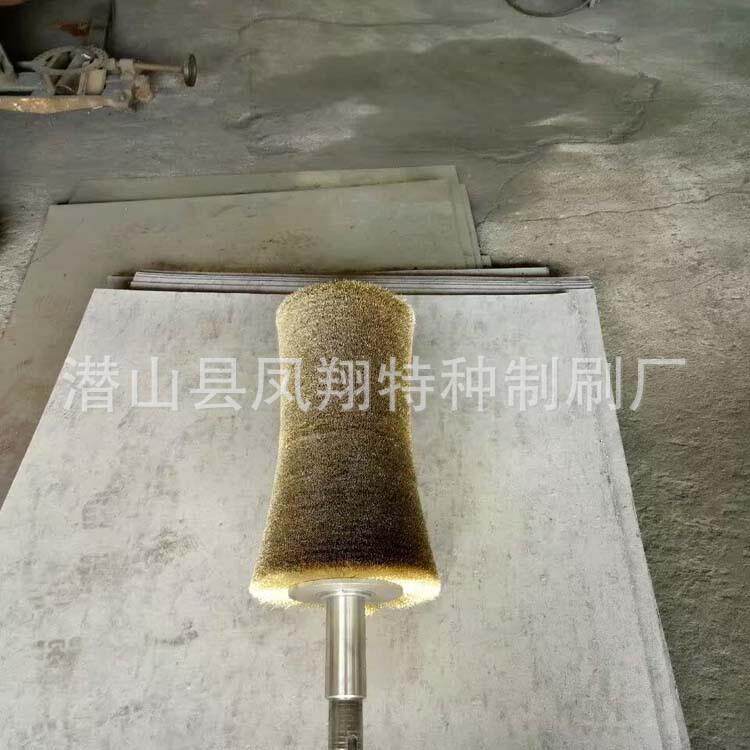 生产直销钢丝除锈辊刷抛光钢丝辊刷不锈钢丝棍刷