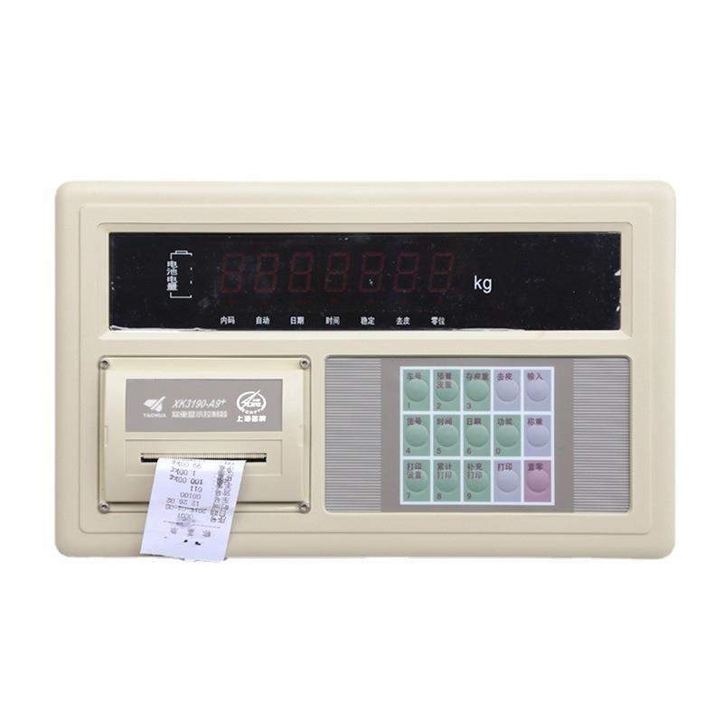 上海耀华XK3190-A9P带针式微打与RS232通讯称重显示控制器仪表