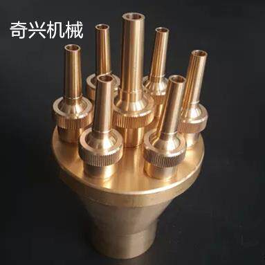 中心直上喷头水景景观喷头喷泉喷头全铜喷头1寸-3寸