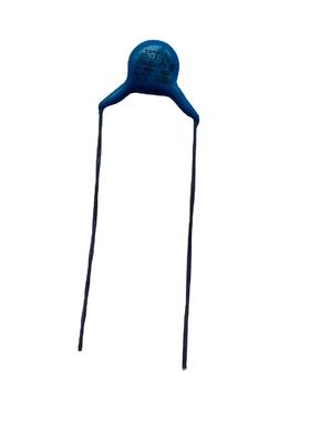 陶瓷电容安规电容Y1電容221M500VACY5P10*25瓷片藍色