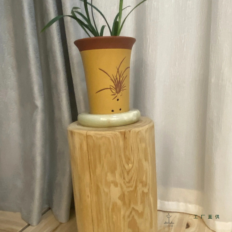 实木墩子原木木桩树桩家用花凳根雕凳子墩子凳客厅边几树根底座