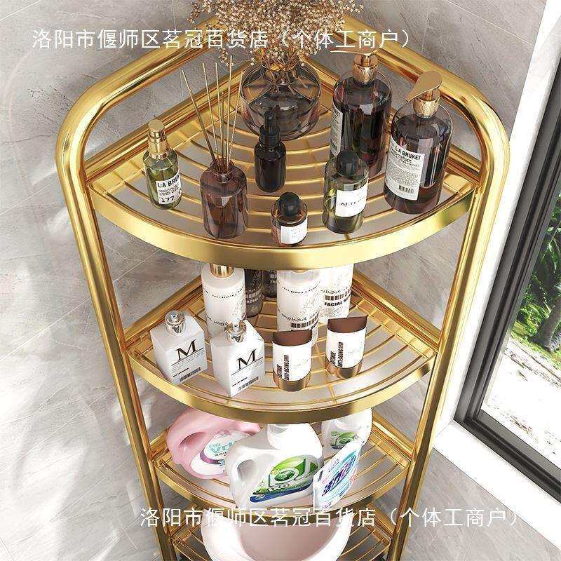 洗手间各种厕所三角神器脸盆架收纳浴室置物架落地多层转角卫生间