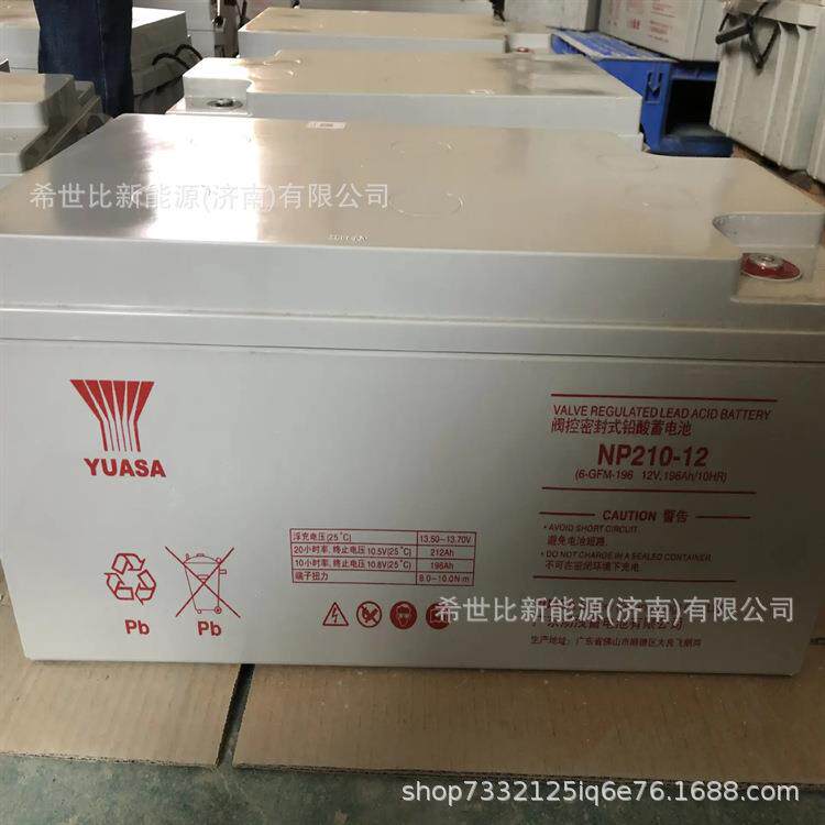 广东汤浅蓄电池NP210-12参数12V210AH电力系统/核电站备用电源