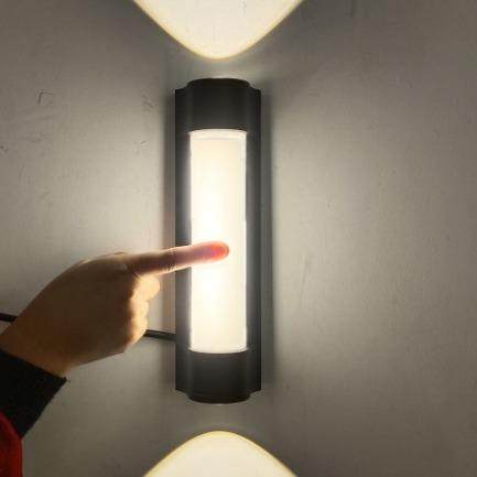 上下发光简约壁灯户外防水爆款超亮室内安装设计款