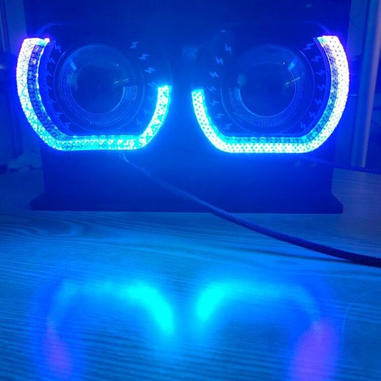 超薄5D天使眼LED透镜一体罩