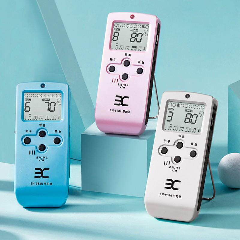 伊诺988A电子人声节拍器吉他小提琴架子鼓钢琴乐器通用节奏器充电