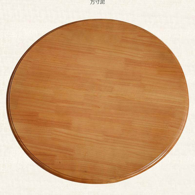 实木圆桌转盘家用旋转圆台面桌面原木小圆桌新款小型桌面旋转盘厂