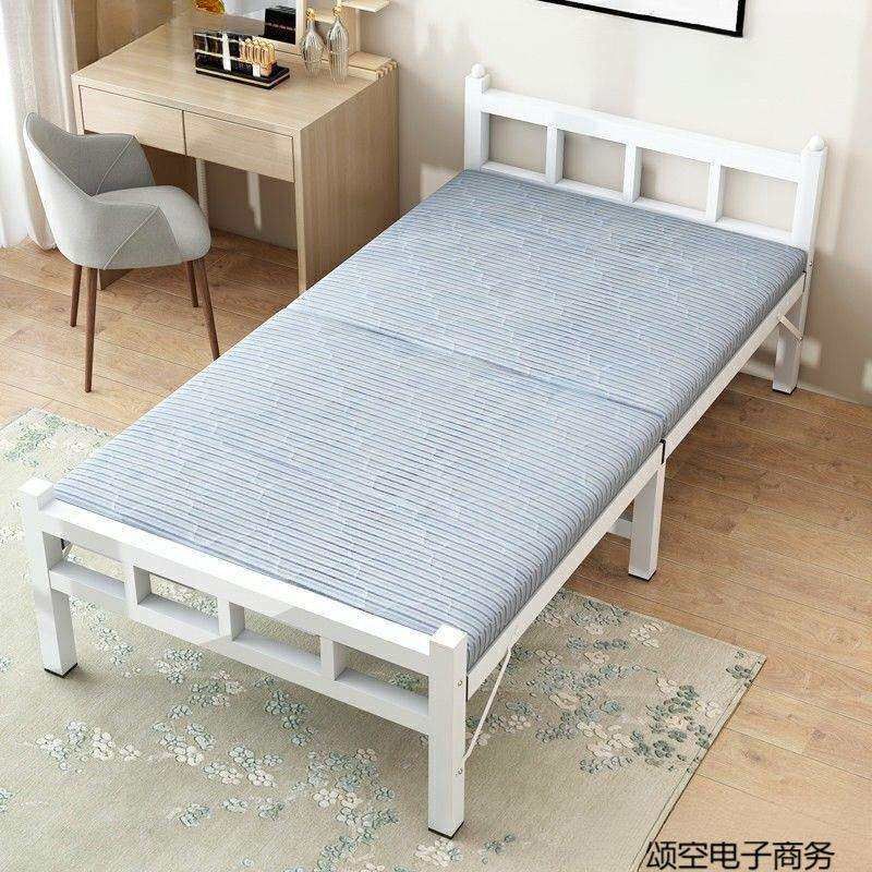 办公室折叠床单人床宿舍沙发床成人简易午睡铁床硬板床出租房一米