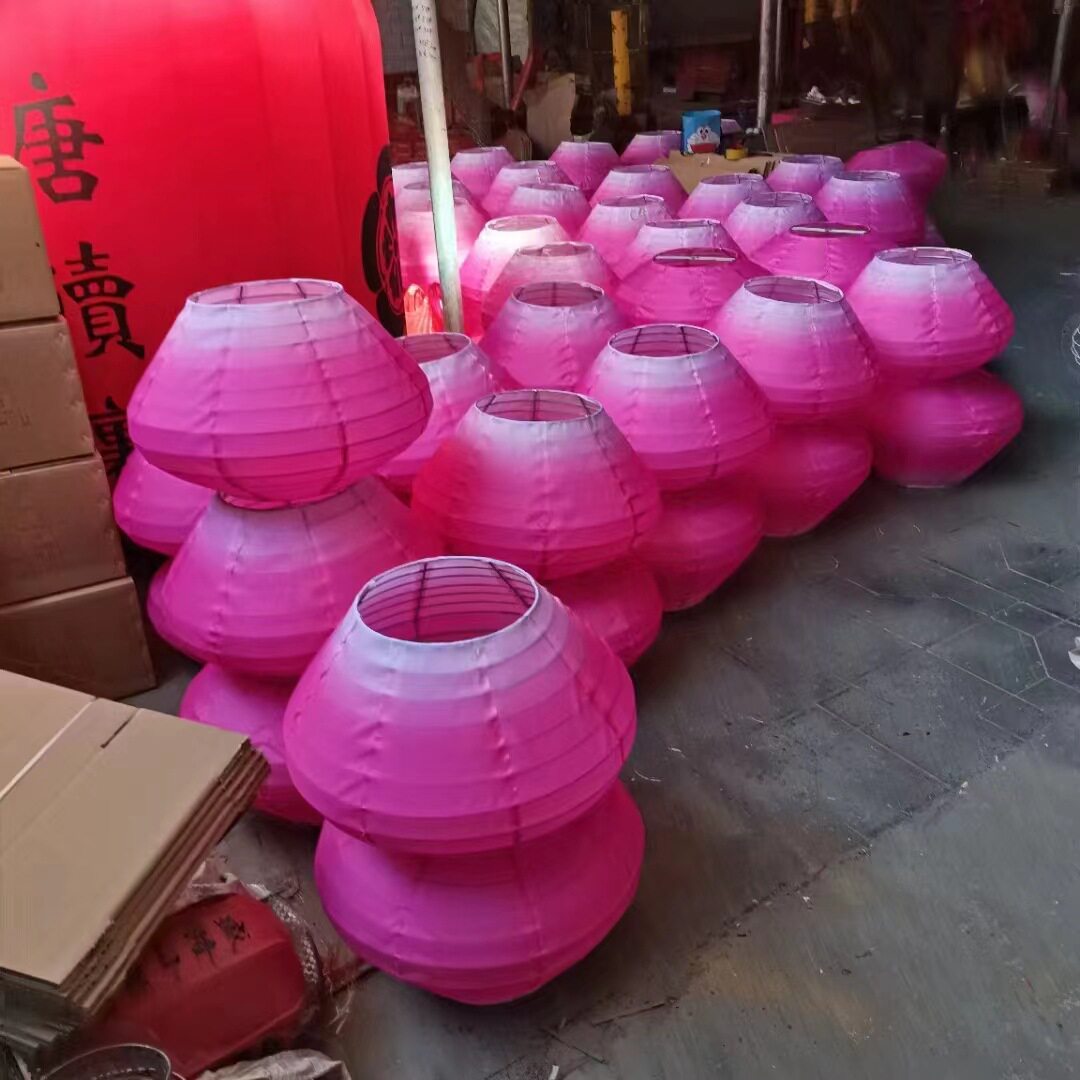 大唐不夜城网红灯笼火锅饭店异形灯笼布艺手绘灯笼非标挂件中式饭