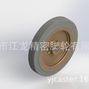 单轮分拣机单轮大尺寸大单轮江龙脚轮分拣机滚轮大胶轮江龙脚轮