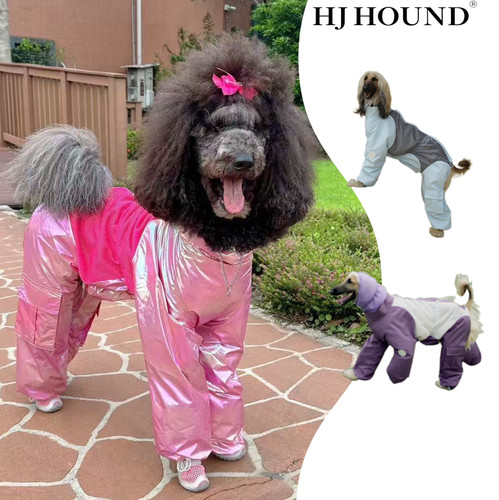 巨贵金毛中大型犬透气防水四脚衣