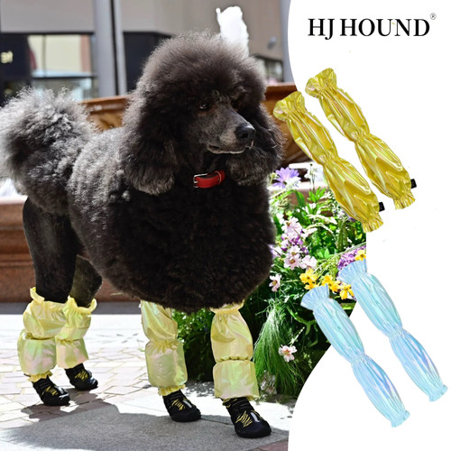 巨贵金毛犬中型犬防水防尘腿套