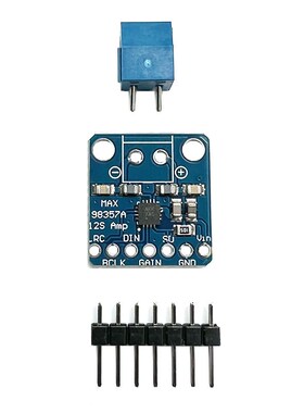 MAX98357A音频放大器模块3006 I2S 3W D类放大器无滤波DIY功放板