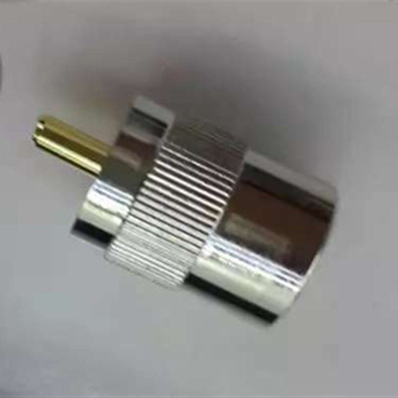 UHF-J-3射频同轴连接器M公头焊接SL16公头2件套高频RF信号接头