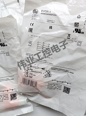 IFM全新插头连接器EVC811/EVC813/EVC812/EVC815/EVC816/EVC810