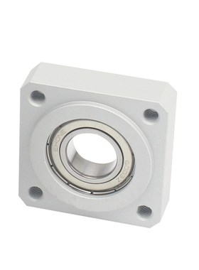 嵌入型单轴承座固定支撑座BFJ13 BASR608 6000方法兰凸台带座轴承