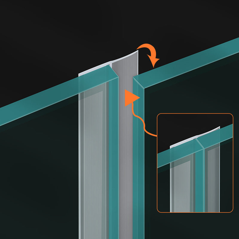 卫生间门挡水条淋浴房厕所门浴室门防水胶条玻璃门密封条门缝防风