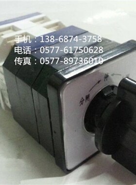 万能转换开关 LW38 LW12-16Z/4.0331.2 自动复位