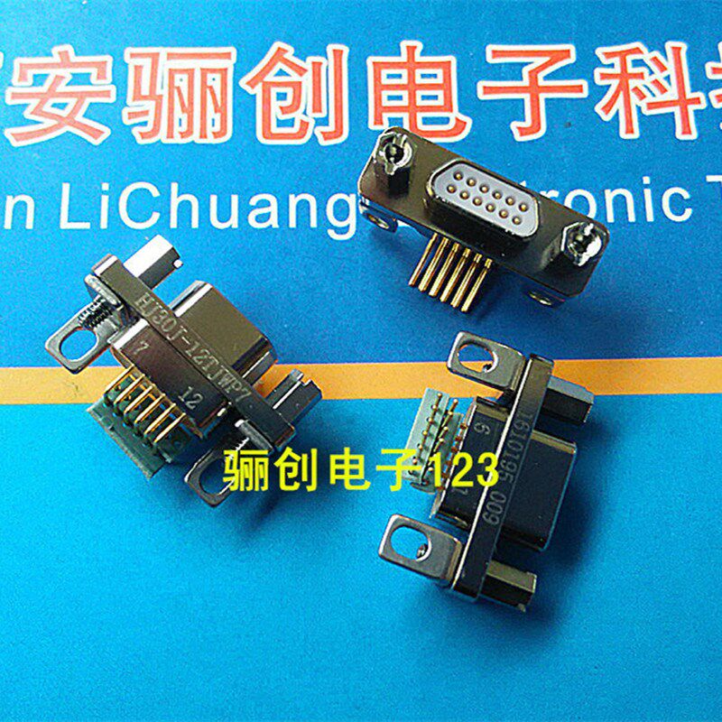 HJ30J-36TJW HJ30J-36TJN 矩形连接器 36针插头插座 接插件焊板子