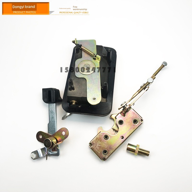 适用于玉柴85-8/6玉柴135挖掘机门锁总成锁块外/内把手